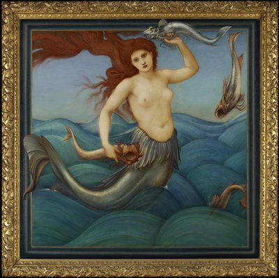 Una ninfa del mare da Edward Burne Jones